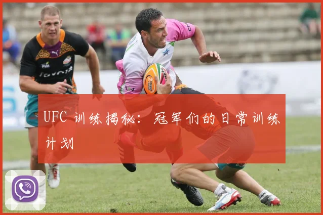 UFC 训练揭秘：冠军们的日常训练计划
